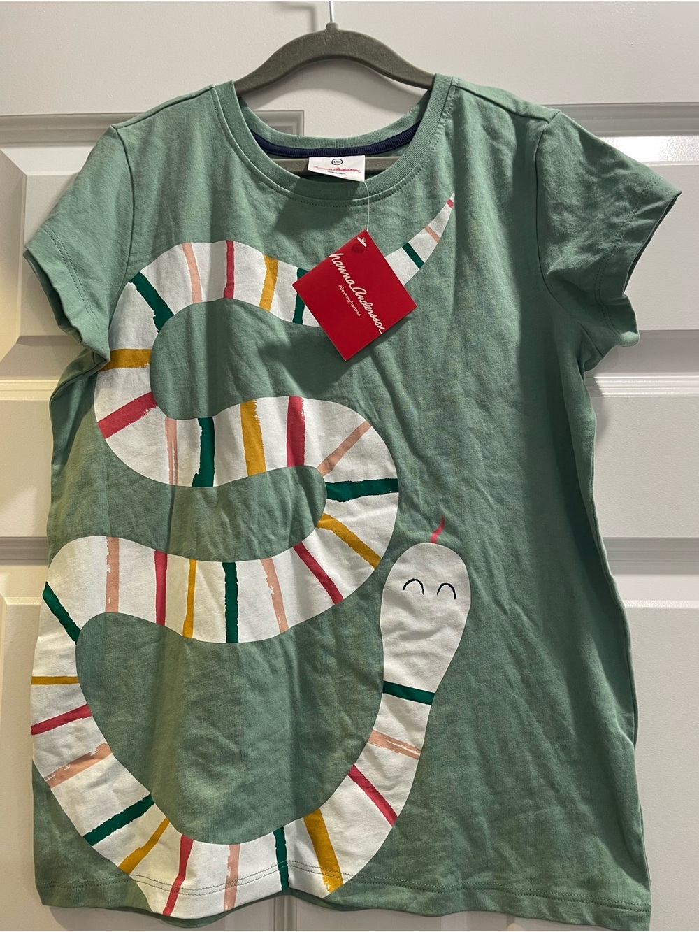 NWT Hanna Andersson snake t-shirt 150cm (US 12)